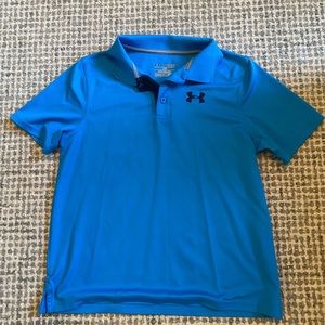 Blue under armor boys shirt
